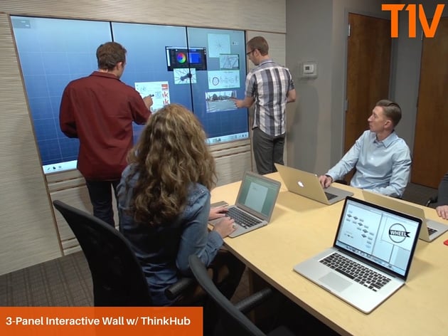 T1V_3-panel_Interactive_Wall_ThinkHub_BYOD_Collaboration_Software_Captioned.jpg