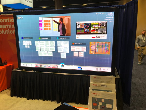 Enterprise Connect, Items Displayed on ThinkHub Canvas on Planar 2x2 Multipanel LED Wall, 03.18.19 