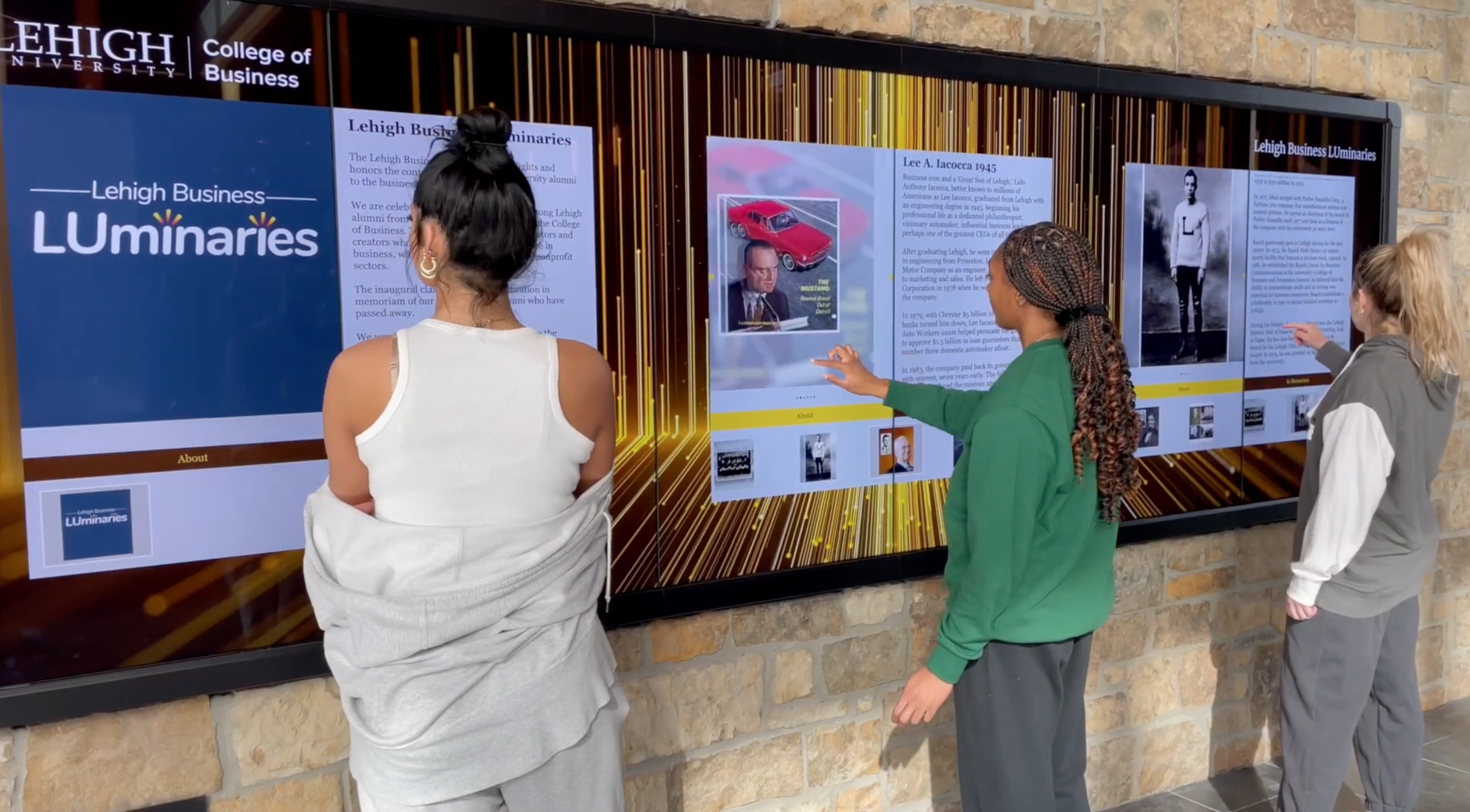 t1v-story-lehigh-university-college-of-business-innovation-building-interactive-video-wall-showcase-luminaries-1