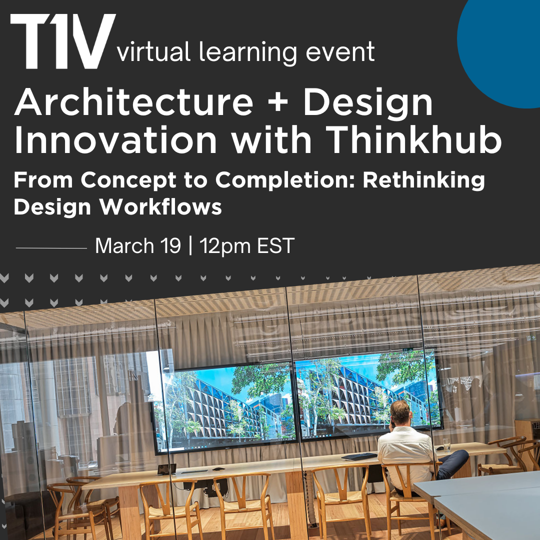 T1V Virtual Learning Events 2025 - Social Graphic (1080x1080) - Architecture + Design-3