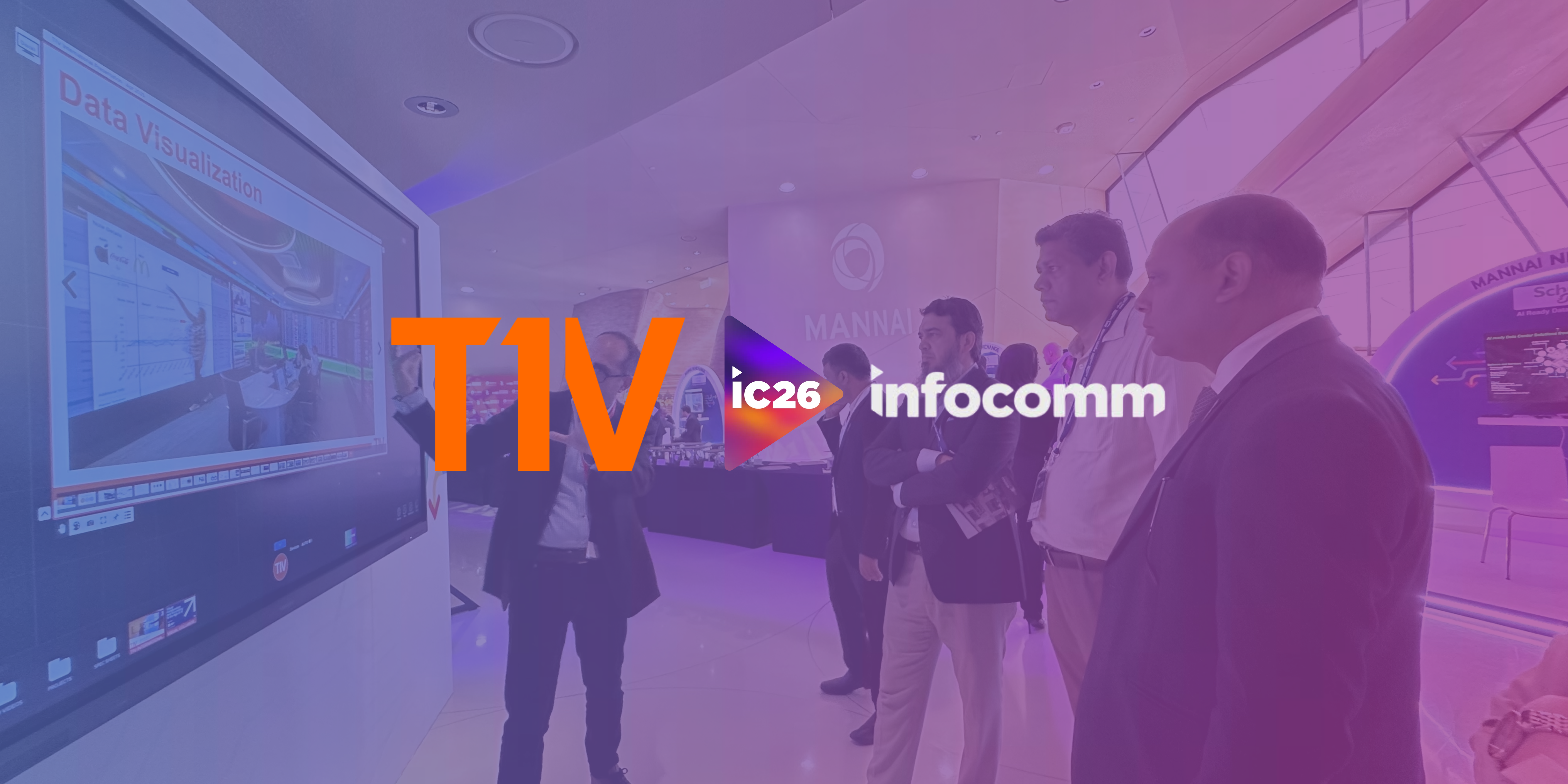 T1V x InfoComm 26 Landing Page