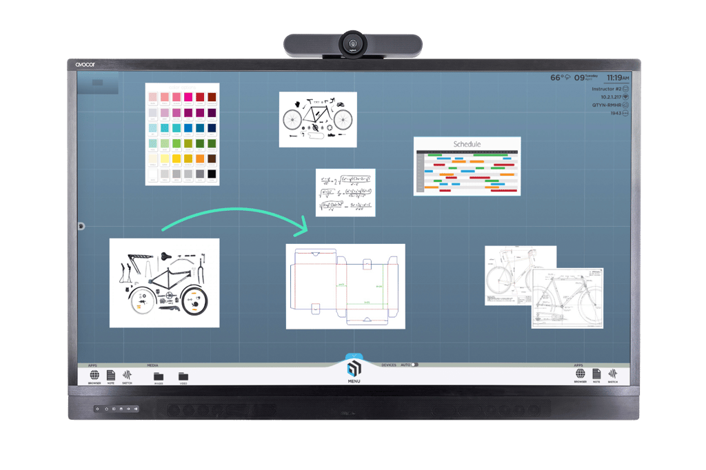 T1V-ThinkHub-Avocor-Collaboration-Display