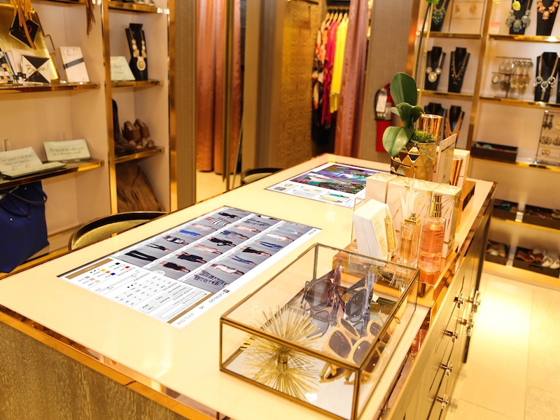 T1V Neiman Marcus Interactive Touch Screen Retail Table