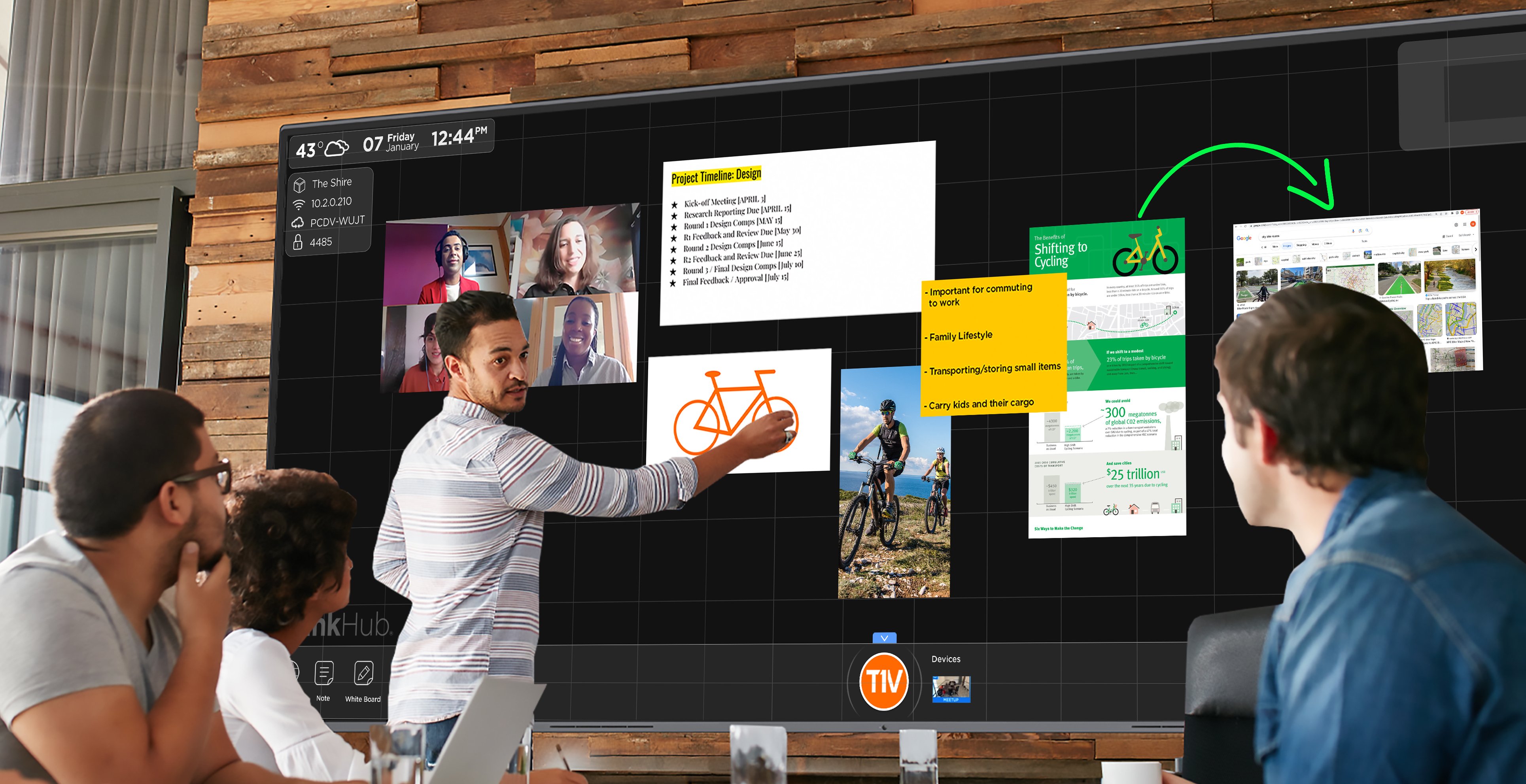 t1v-hybrid-meeting-room-thinkhub-visual-collaboration