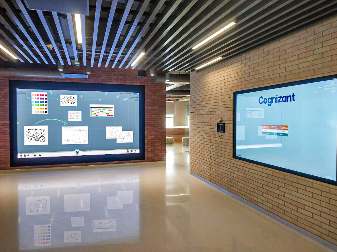 T1V-ThinkHub-BYOD-Collaboration-Cognizant-Pune-India-LED-Video-Walls-98 -Single-Panels-MultiSite-September-2019.2
